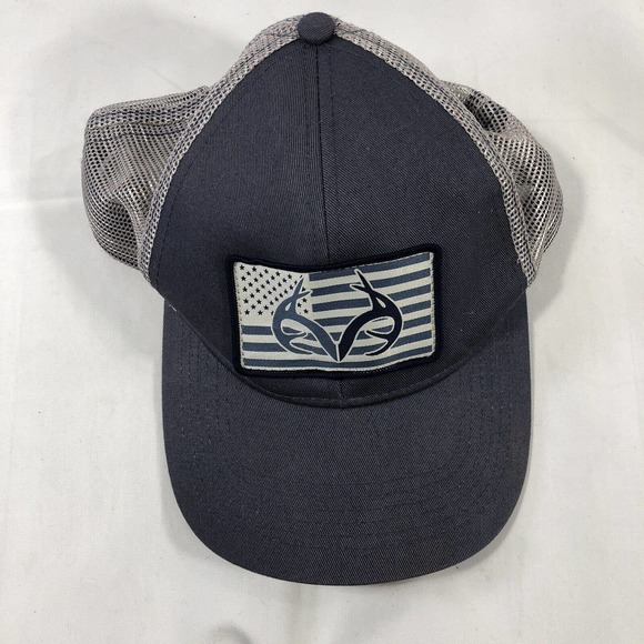 Realtree Snapback Hat Cap Mesh Back One Size Fits Most OSFM Outdoor Adjustable - Picture 5 of 10